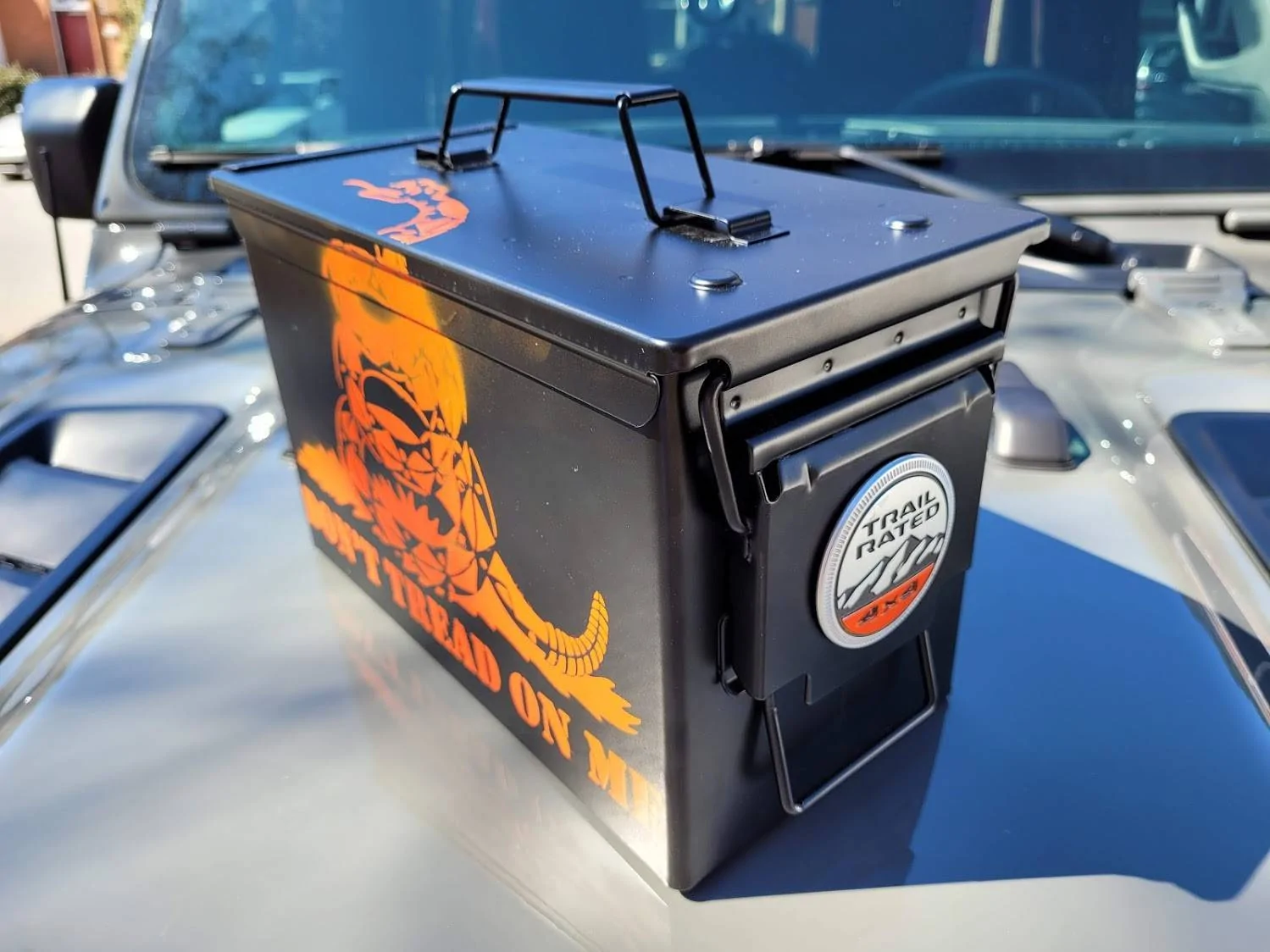 Jeep Wrangler JL Custom Ammo Box idea? Jeep Ammo Box black1