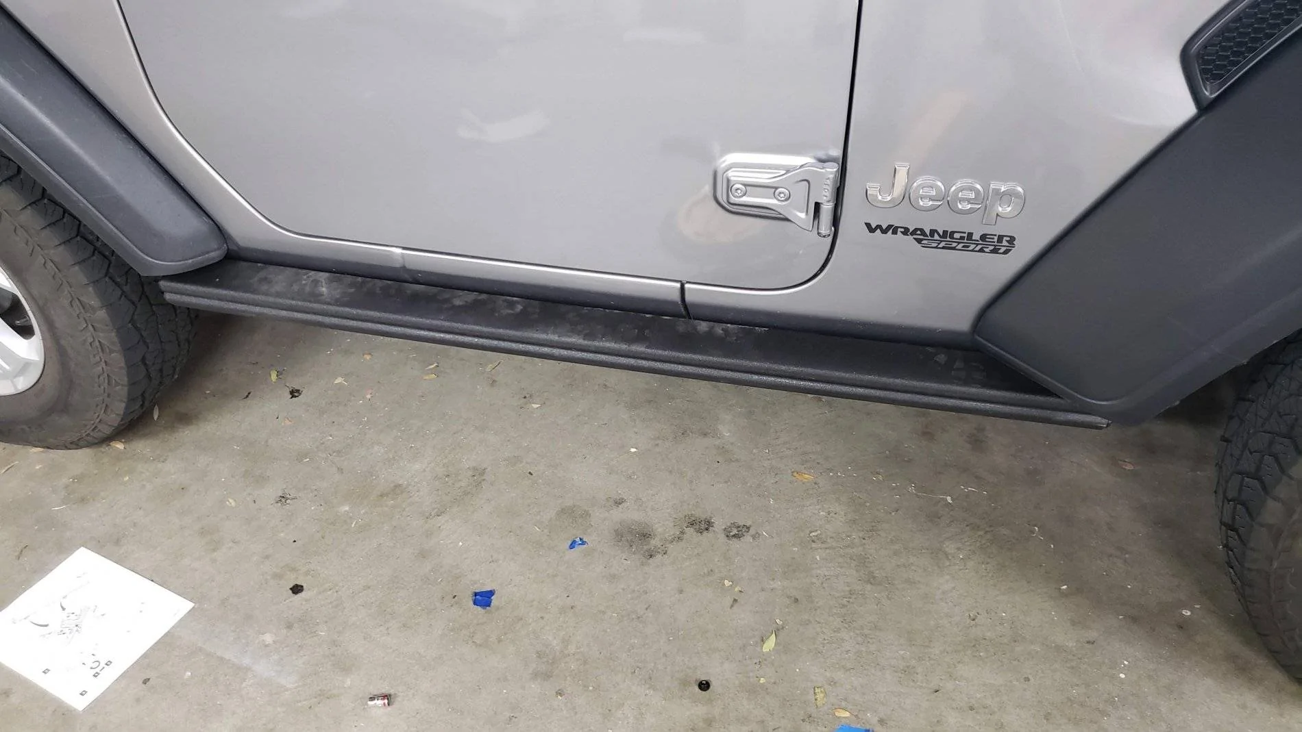 Jeep Wrangler JL Issue installing Mopar Performance Rock Rails mounted