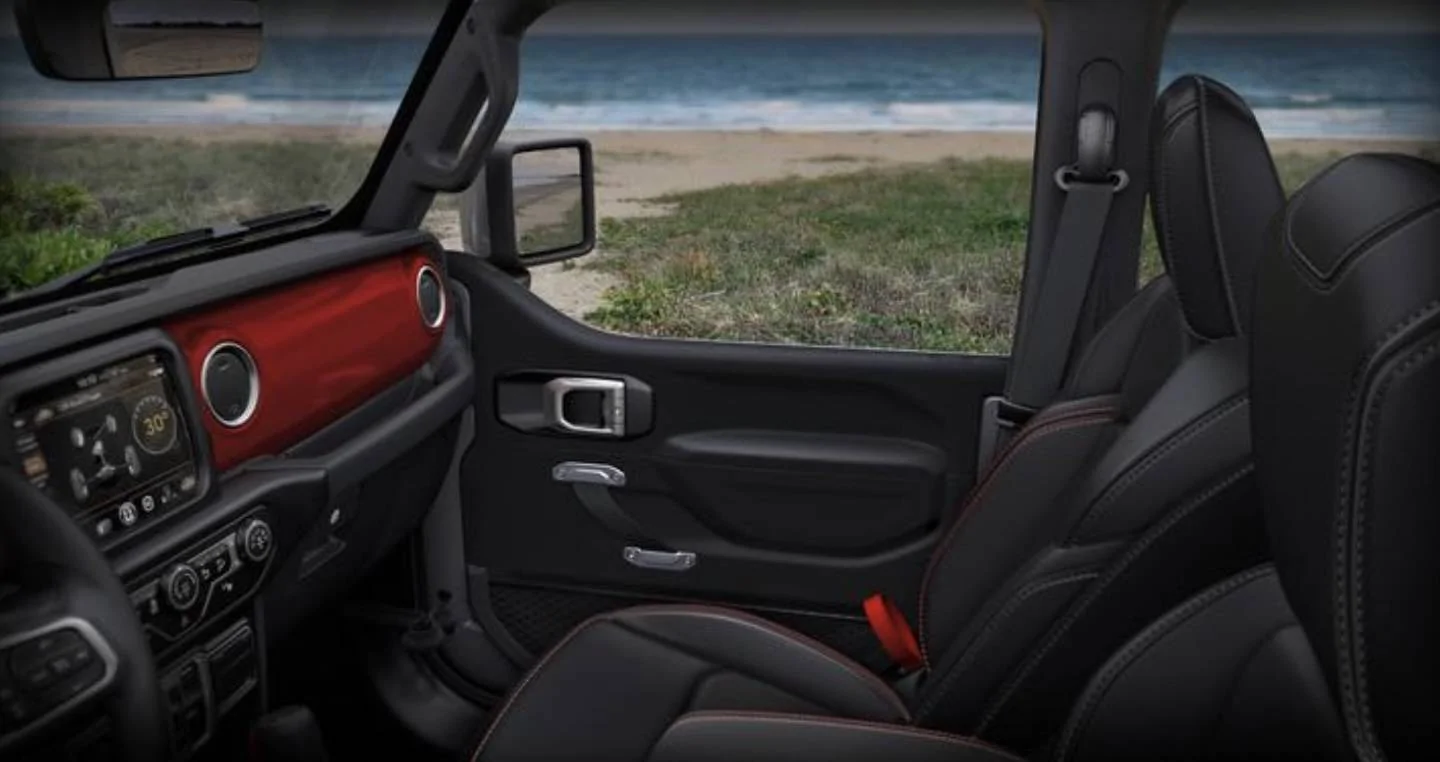 Jeep Wrangler JL Jeep JL / JLU Half Doors Official Press Release and Photos Jeep JL half doors interior - factory OEM JPP Jeep Performance Parts 1