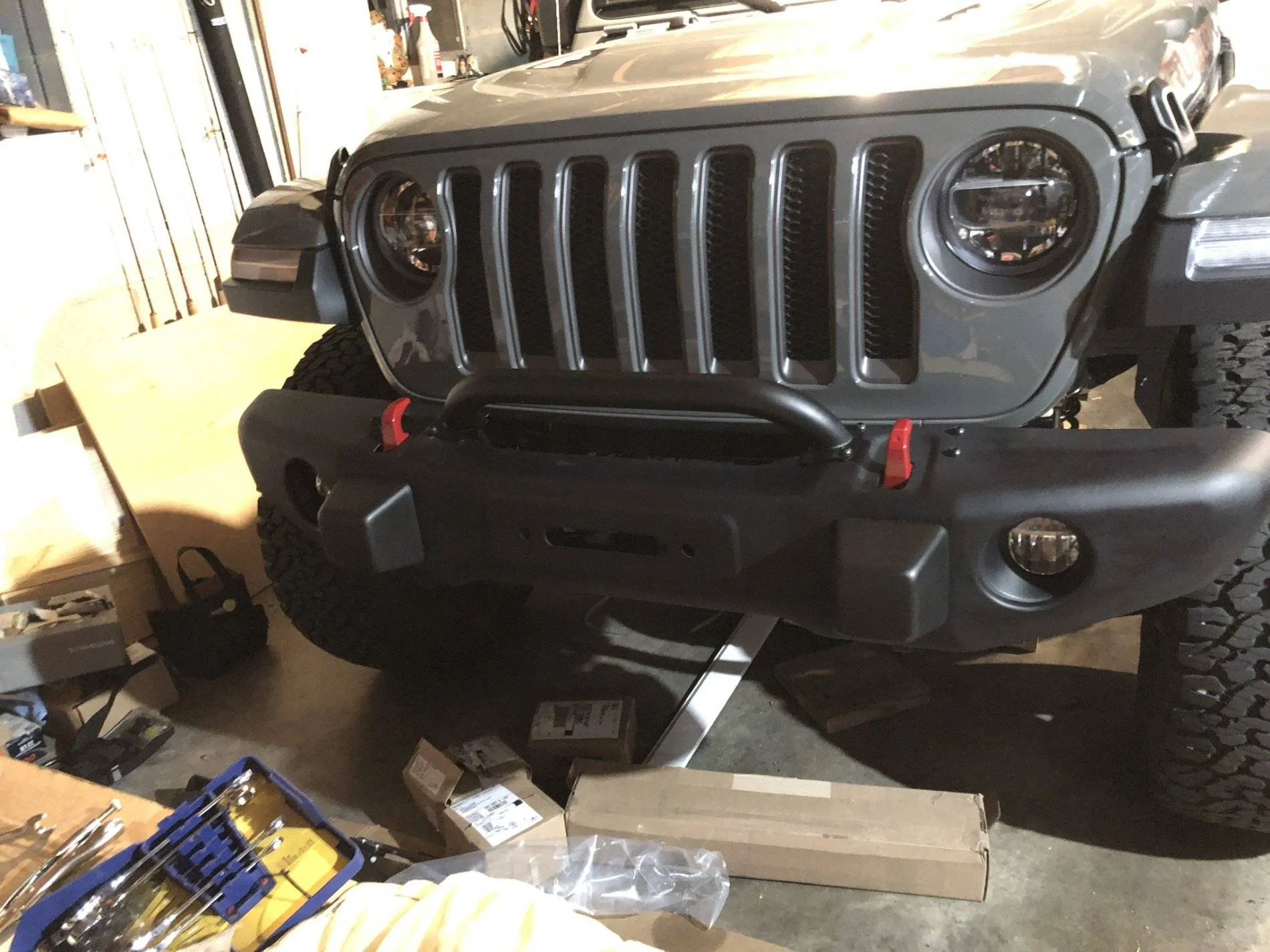 Jeep Wrangler JL Mopar's "Version 2" Steel Front Bumper 46553D44-BF41-4C8A-AF62-96F47681668F