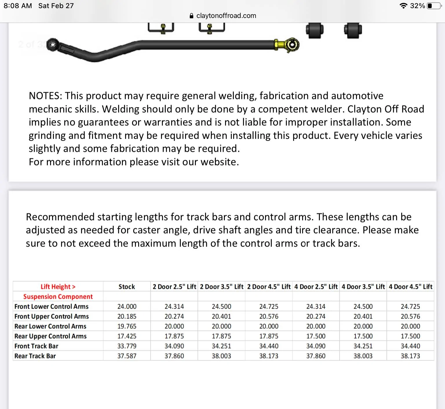Jeep Wrangler JL 8 Adjustable Control Arms, what settings? 346AE7F1-44A0-41E3-A9EA-486D9EB24EAD