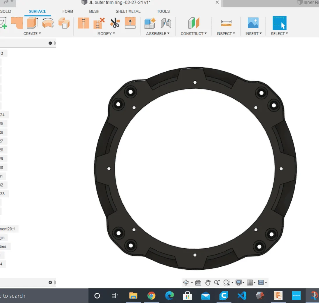 Jeep Wrangler JL Replacing Alpine Sub with Aftermarket using same housing JL-4