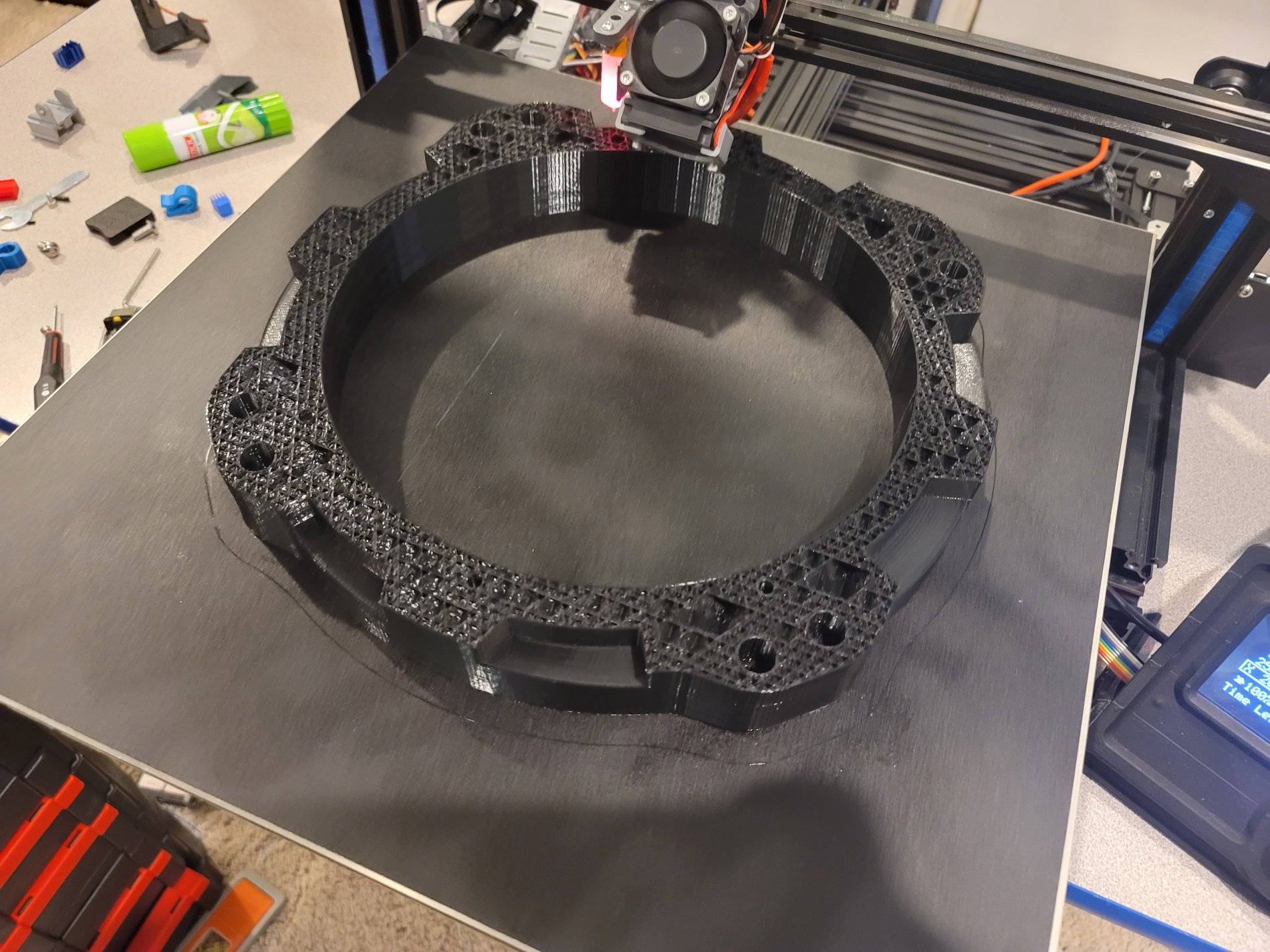 Jeep Wrangler JL Replacing Alpine Sub with Aftermarket using same housing 20210228_130405