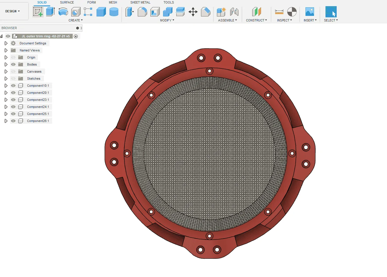 Jeep Wrangler JL Replacing Alpine Sub with Aftermarket using same housing Woofer trim-3