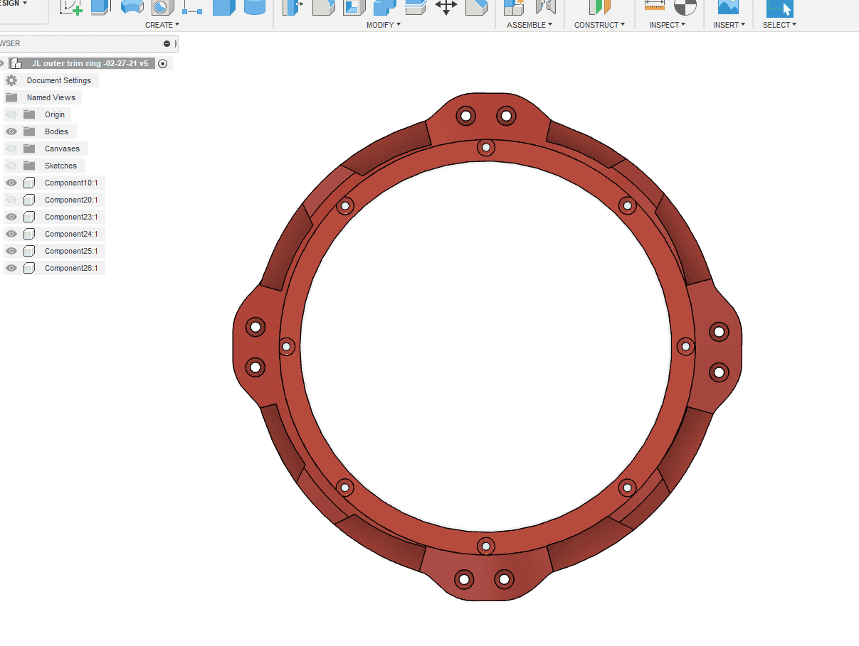 Jeep Wrangler JL Replacing Alpine Sub with Aftermarket using same housing Woofer trim-4.PNG