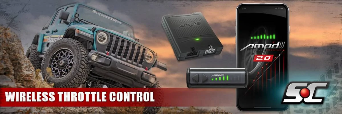 Jeep Wrangler JL Superchips All-New Amp'd 2.0L Throttle Booster SC_Ampd 2.0_Jeep_1200_x_400 for JL Forum