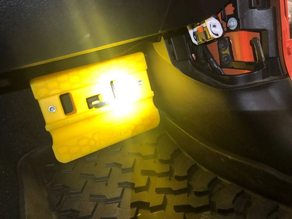 Jeep Wrangler JL What to do with space for jack IMG_0939