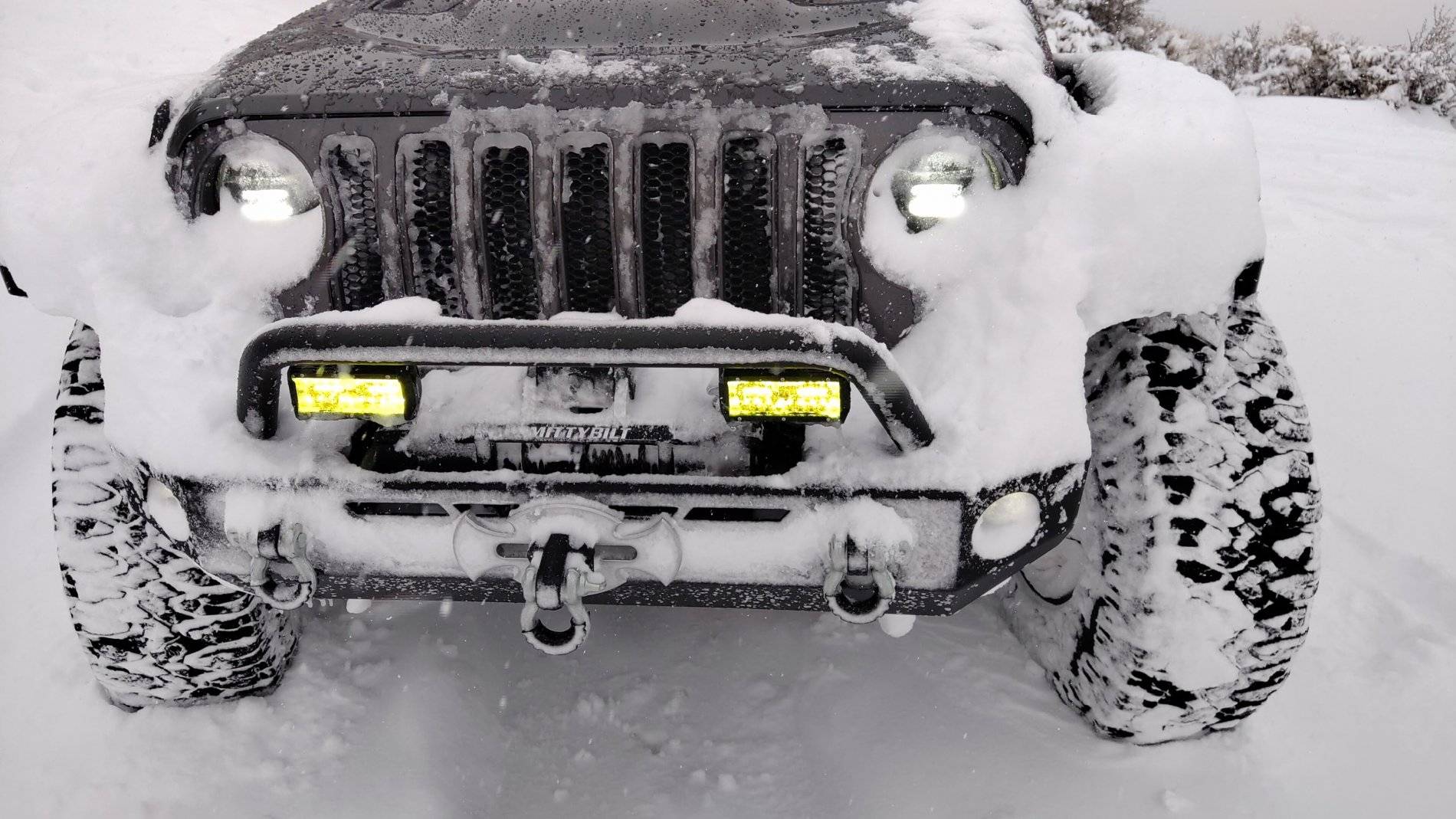 Jeep Wrangler JL Jeeps in Snow... post pics. IMG_20210125_122433