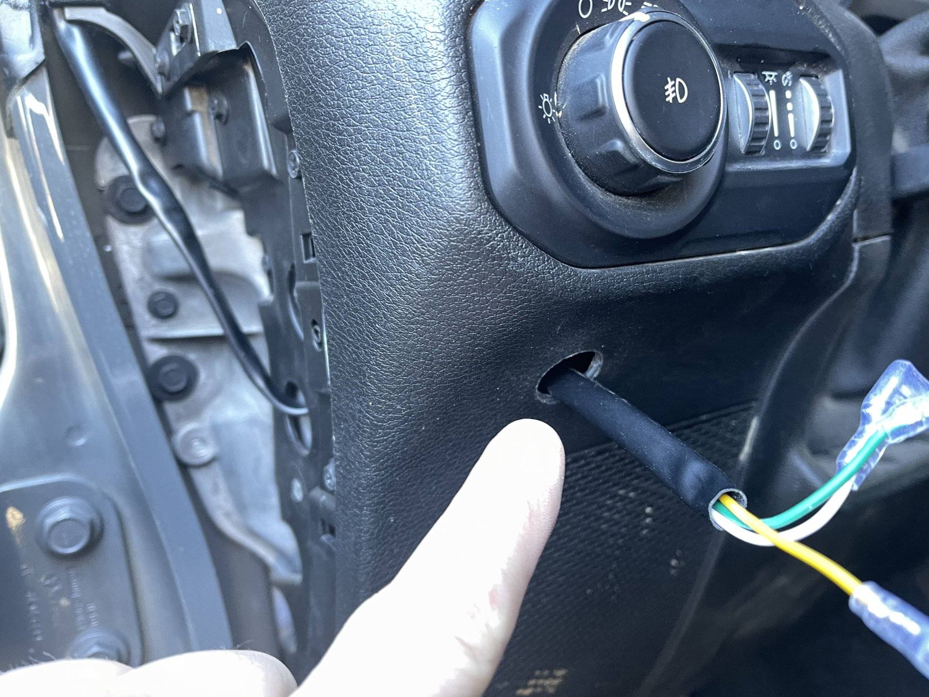 Jeep Wrangler JL KC HiLites Flex Era 4 install IMG_0312
