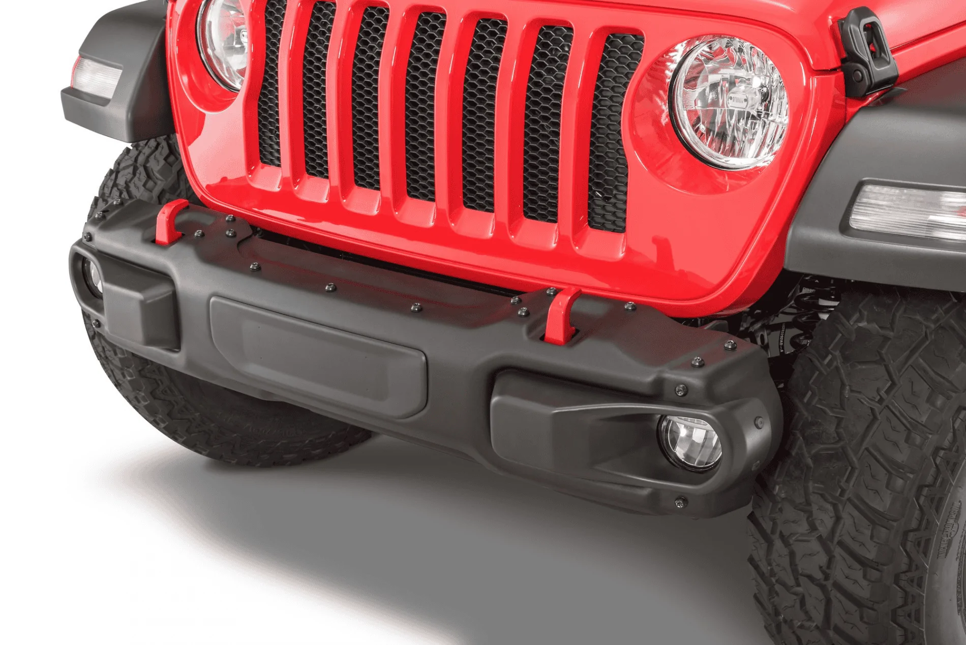 Jeep Wrangler JL Mopar's "Version 2" Steel Front Bumper 1614780251047