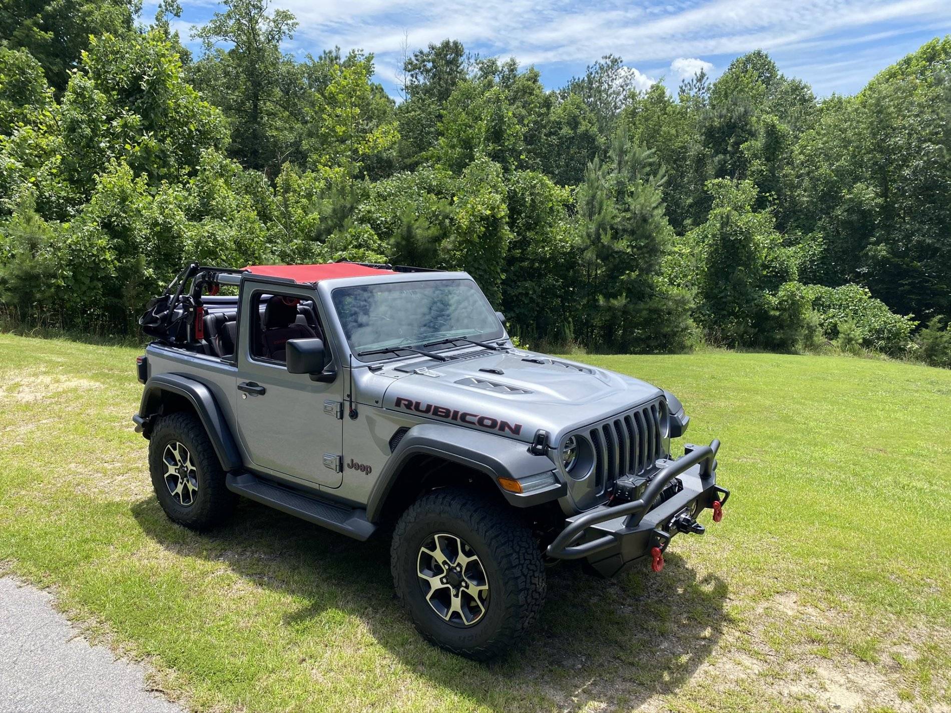 Jeep Wrangler JL Sunshade with soft top 65E9990D-DF98-48AA-AB34-A45C8293EA32
