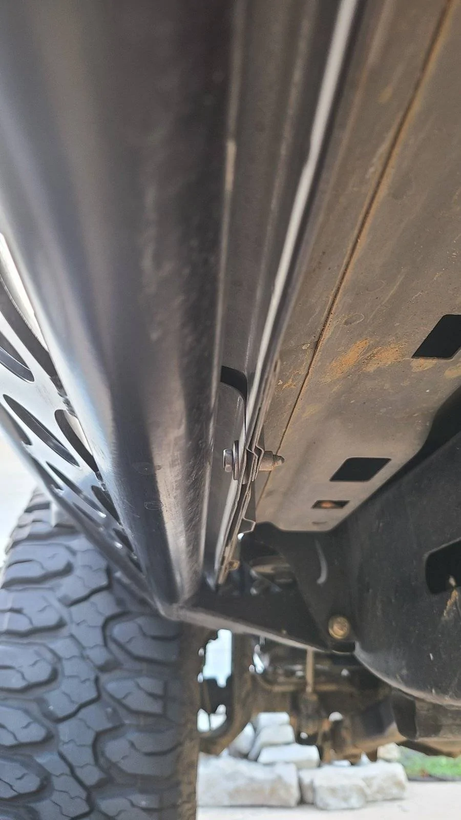 Jeep Wrangler JL The Rusty's Offroad slider/rocker/step thread. 20210304_170345