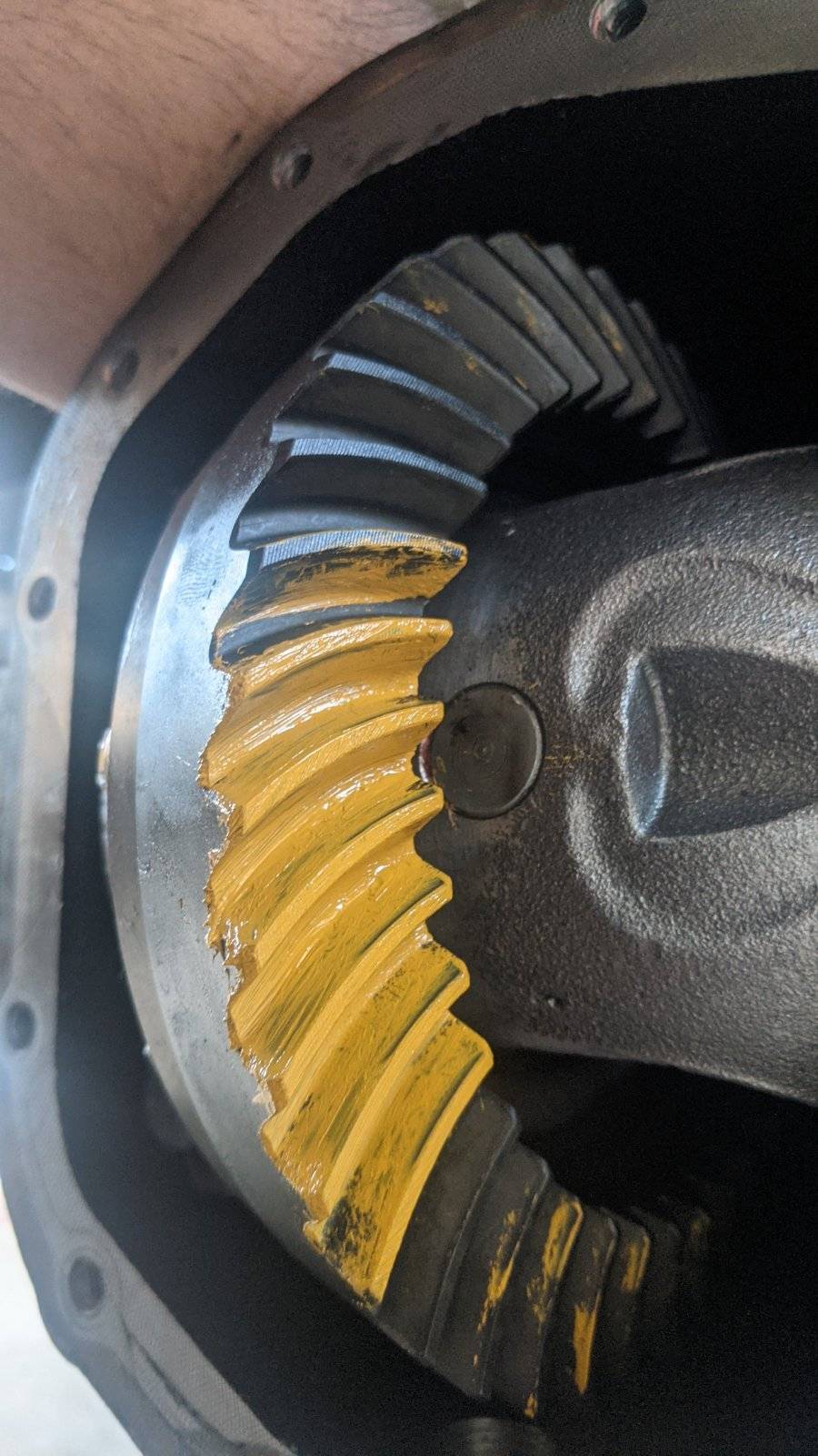 Jeep Wrangler JL Thoughts on initial gear pattern? PXL_20210305_013309279