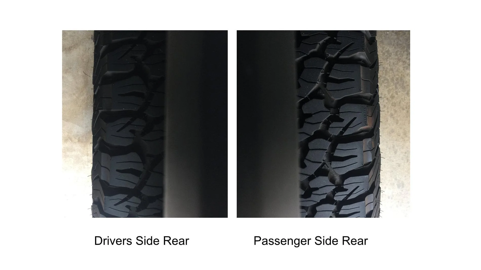 Jeep Wrangler JL JLUR - right rear tire offset? jeeprear1