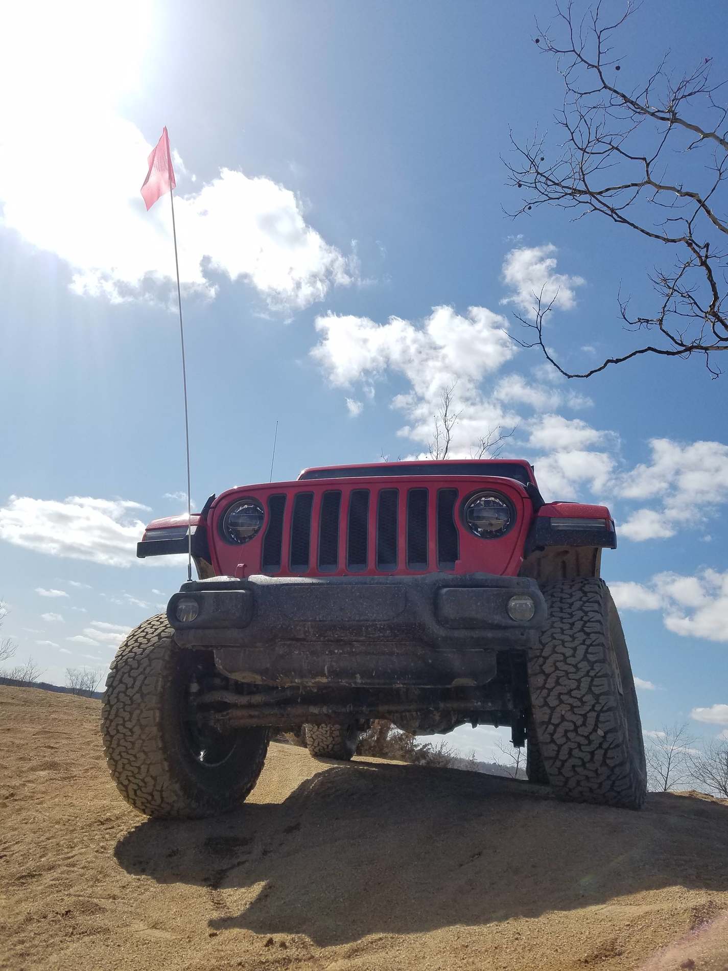 Jeep Wrangler JL Flag mounts for front bumper? nrep2Zx