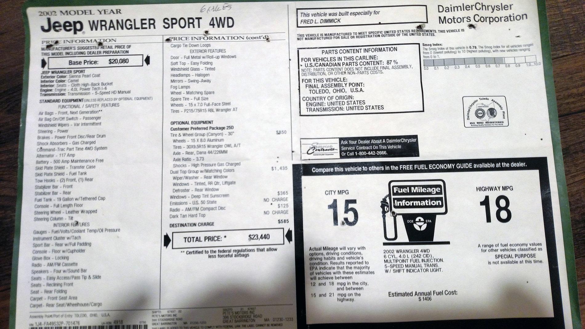 Jeep Wrangler JL 2 DOOR JL build/order discussions master thread sport