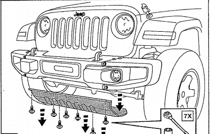 Jeep Wrangler JL Gladiator JT Steel Skid Plate on a Wrangler JL - Install & Pictures Screen Shot 2021-03-05 at 10.00.16 PM