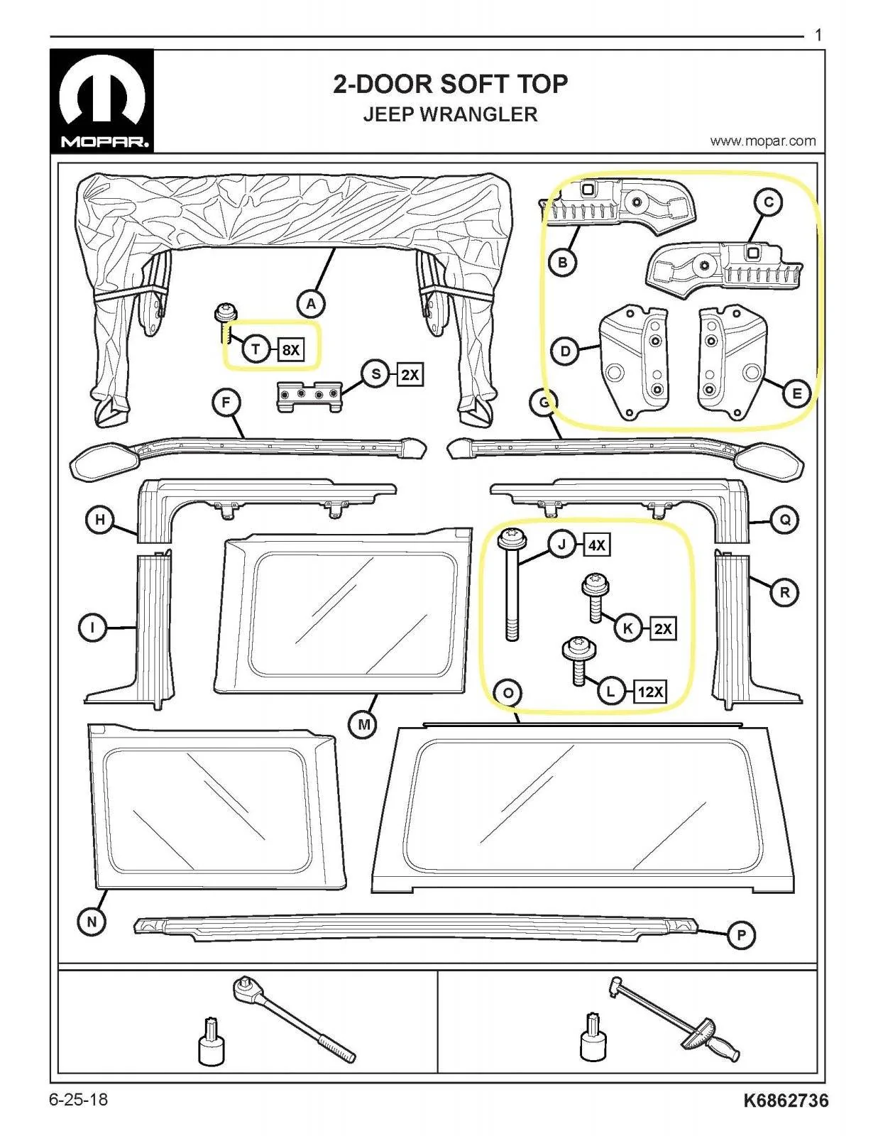 Jeep Wrangler JL JL Soft Top Part Numbers: Help! JLSoftTop_Page_01