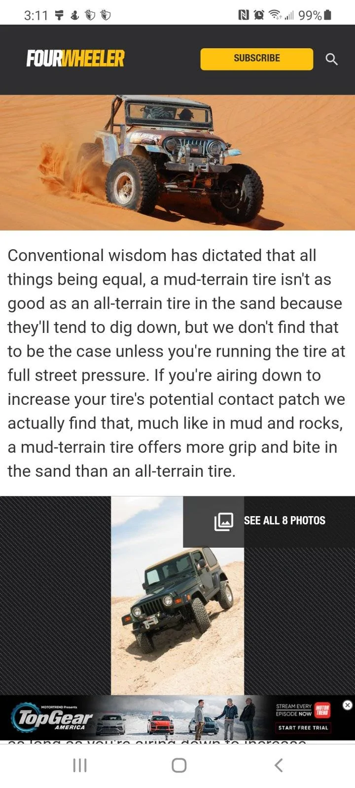 Jeep Wrangler JL Driving on beach sand. Screenshot_20210308-031157_Chrom