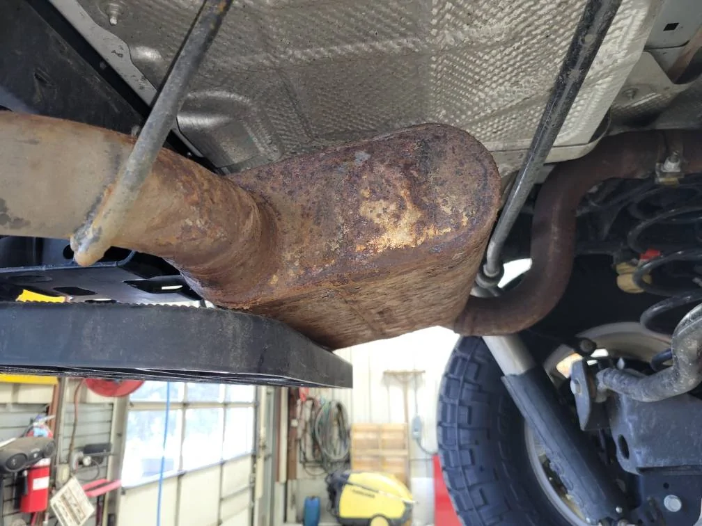 Jeep Wrangler JL Flowmaster American Thunder Cat-back Exhaust Rust Problem image3