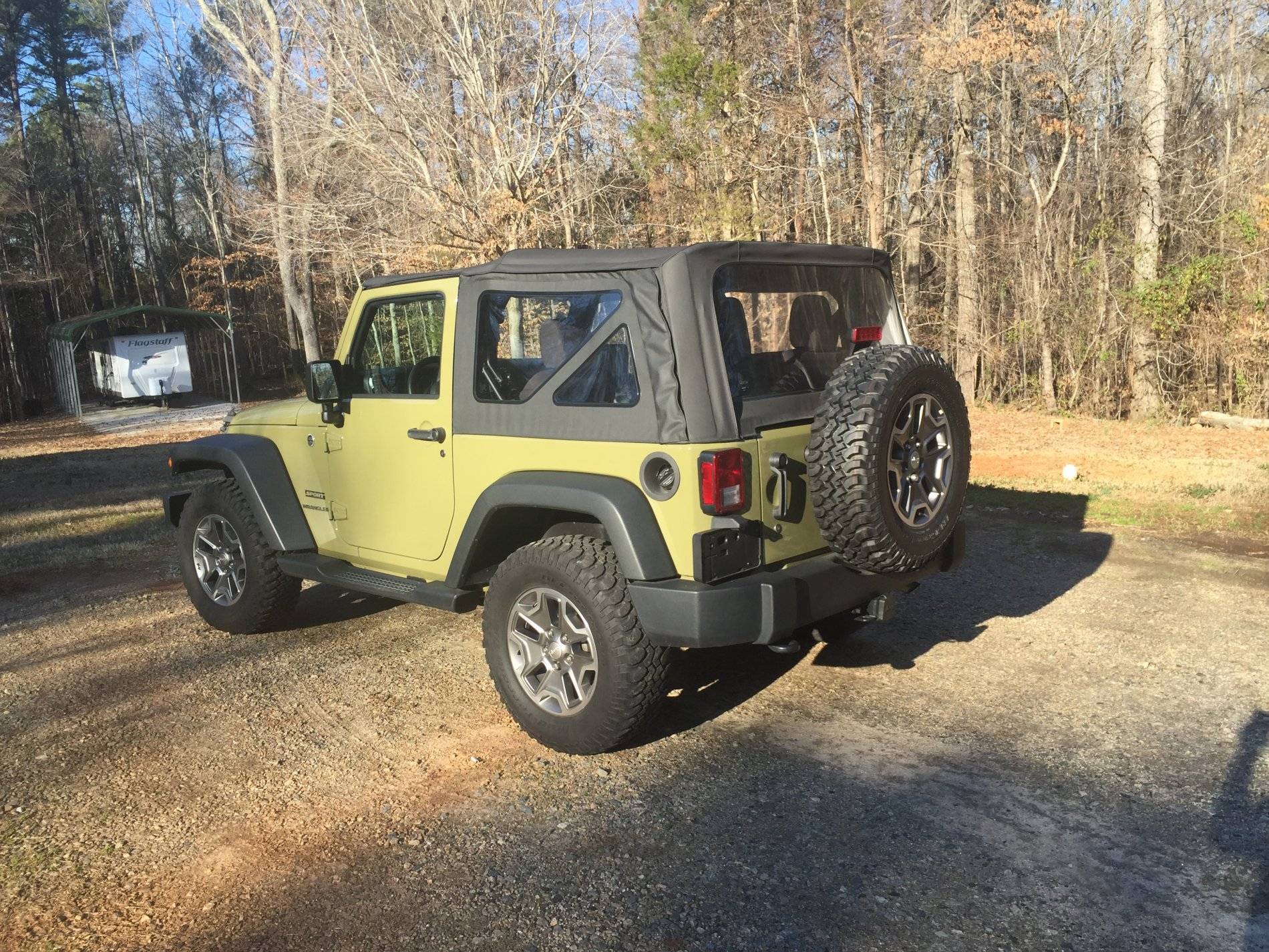 Jeep Wrangler JL 2013 JK Soft Top Jeep soft to