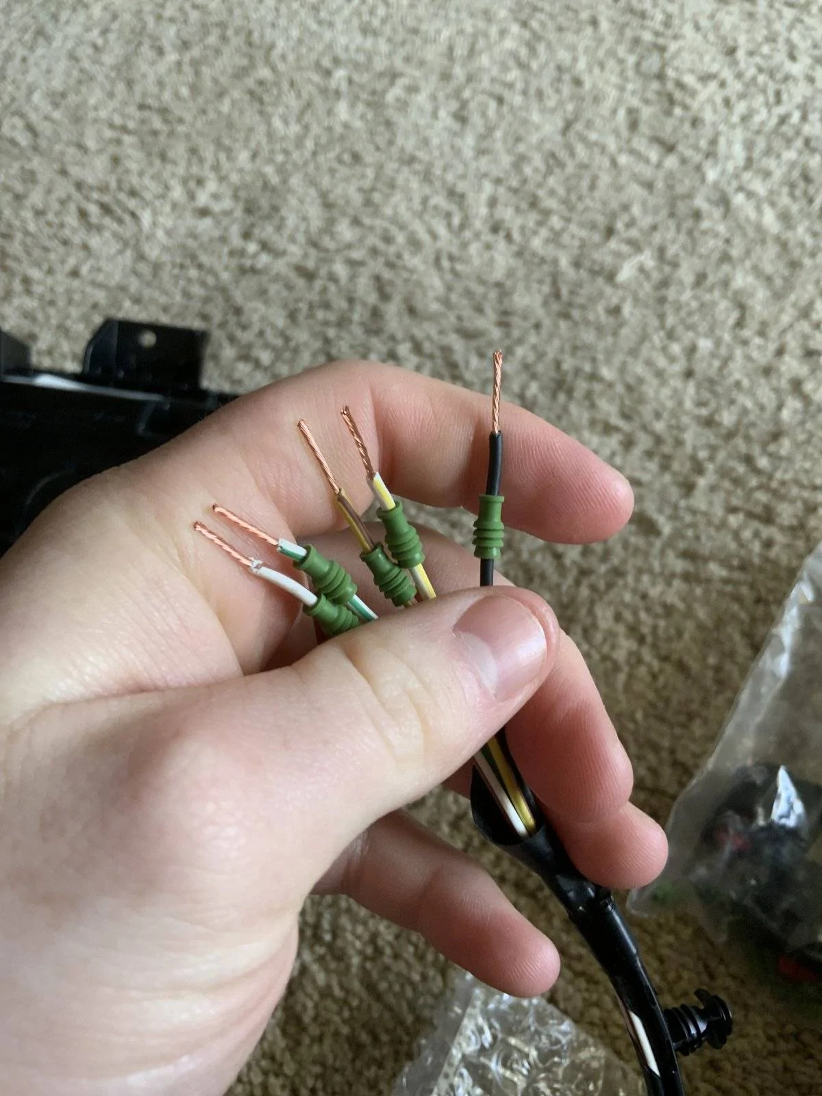 Jeep Wrangler JL Repining harness connectors imag