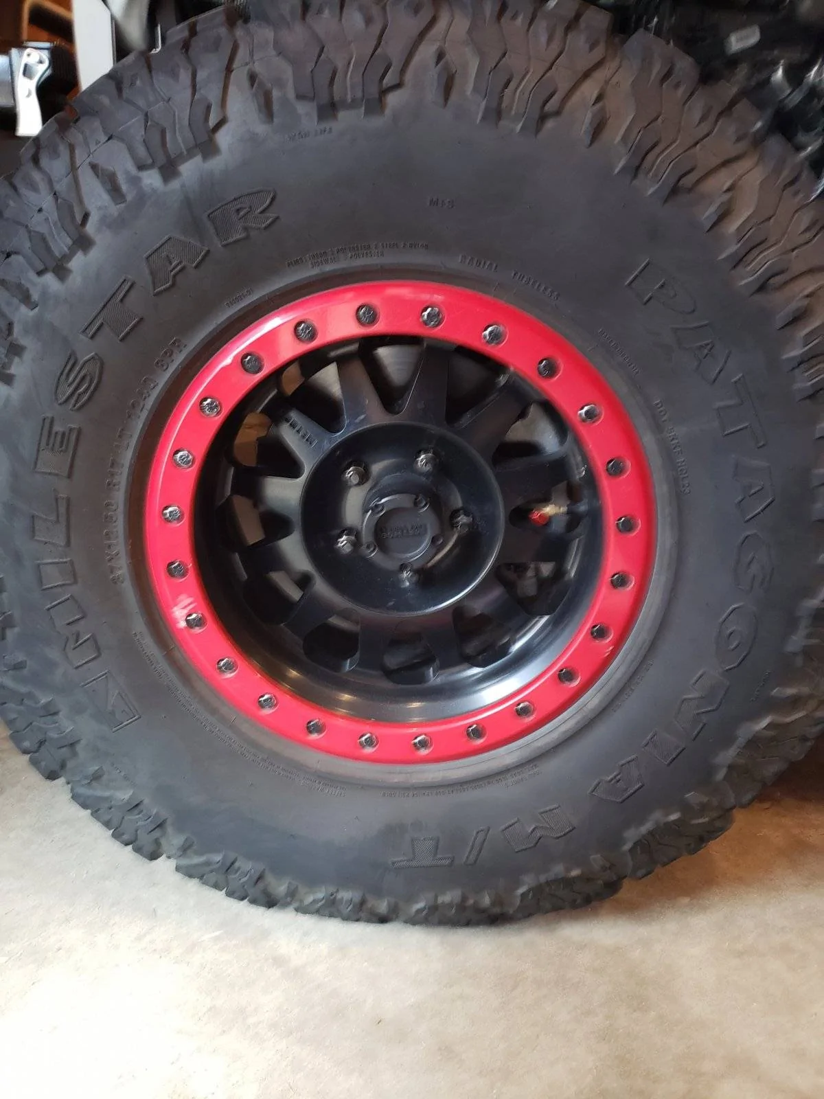 Jeep Wrangler JL Method 101 beadlocks with tires 20210310_090326
