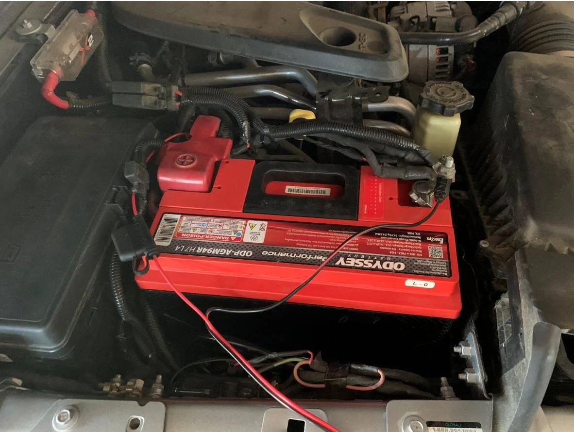 Jeep Wrangler JL Larger battery (group 94 size) 3.6 engine batteryOdyssey