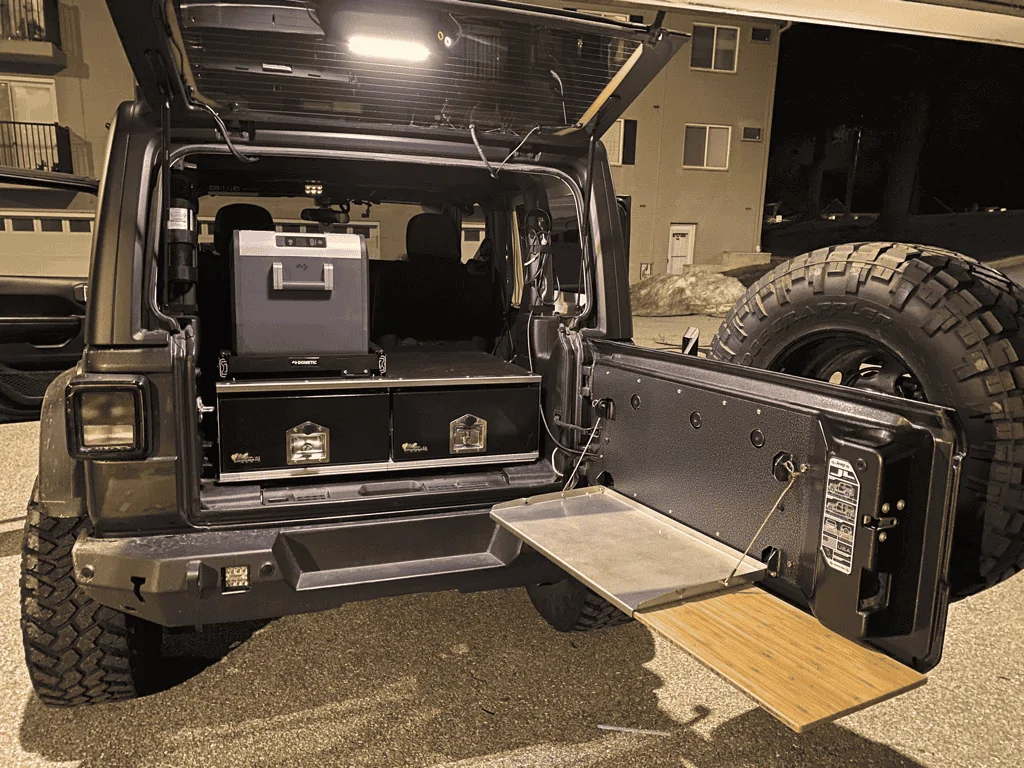 Jeep Wrangler JL Cargo security that works with soft top? 1615611766446