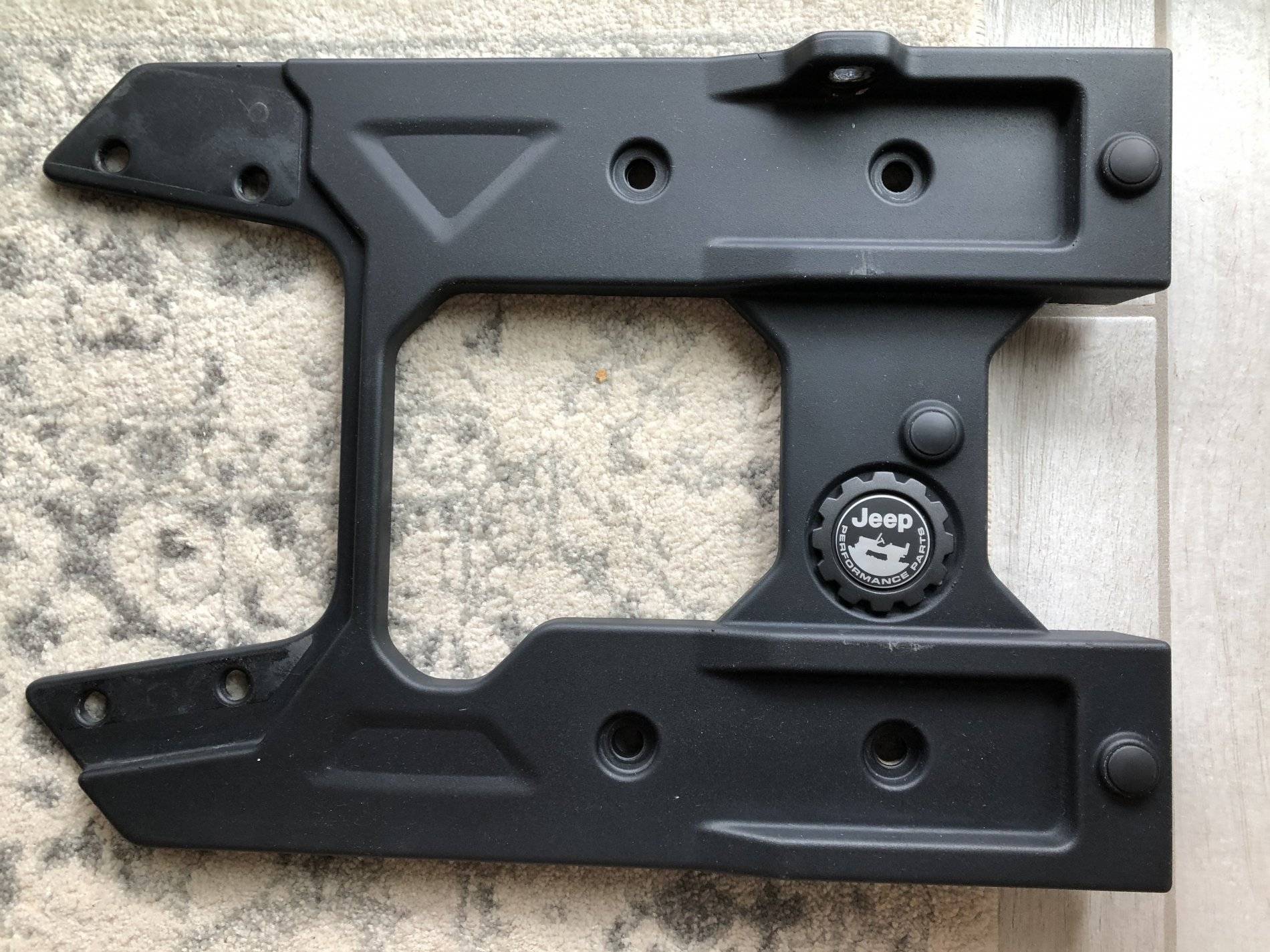 Jeep Wrangler JL Mopar Tailgate Reinforcement Kit and Relocation Bracket IMG_2338