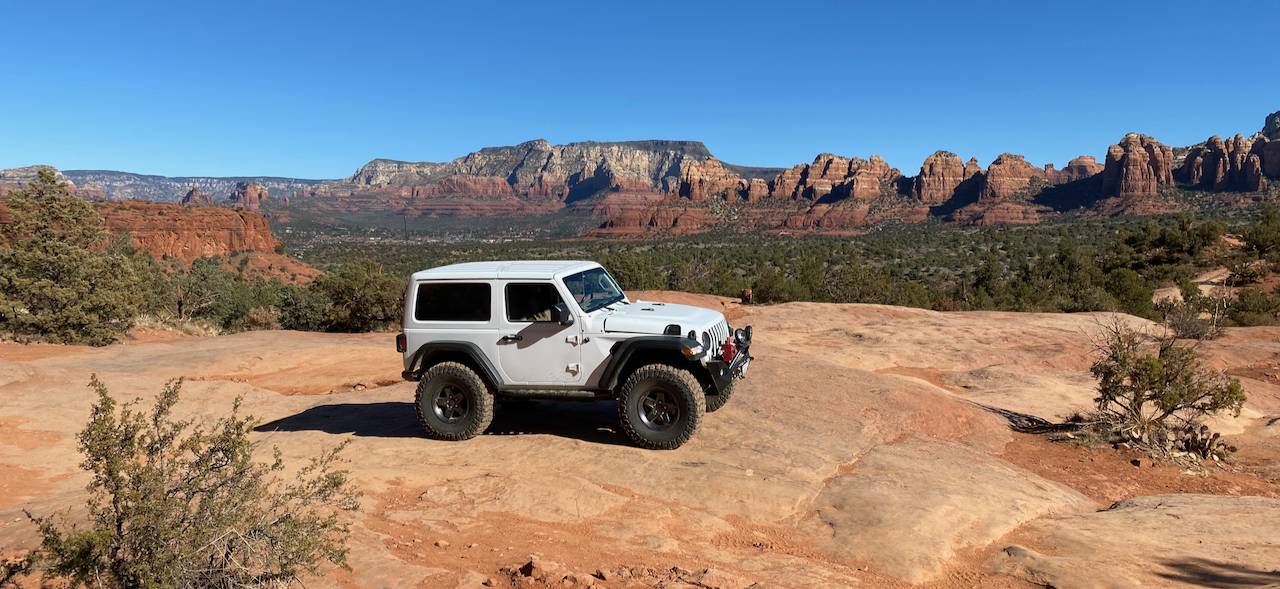 Jeep Wrangler JL Who else loves Sedona? Broken Arrow trail 2