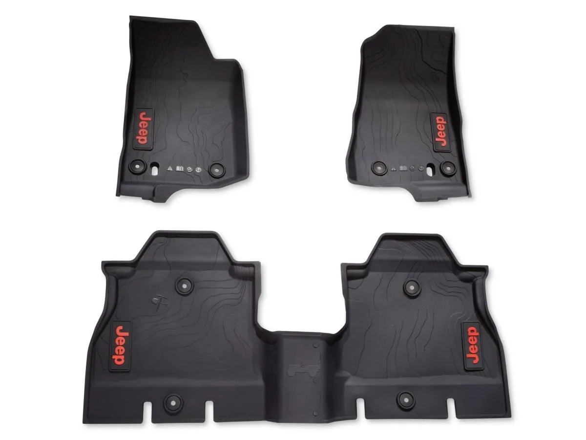 Jeep Wrangler JL Will floor mats fit in back? Floor Mats