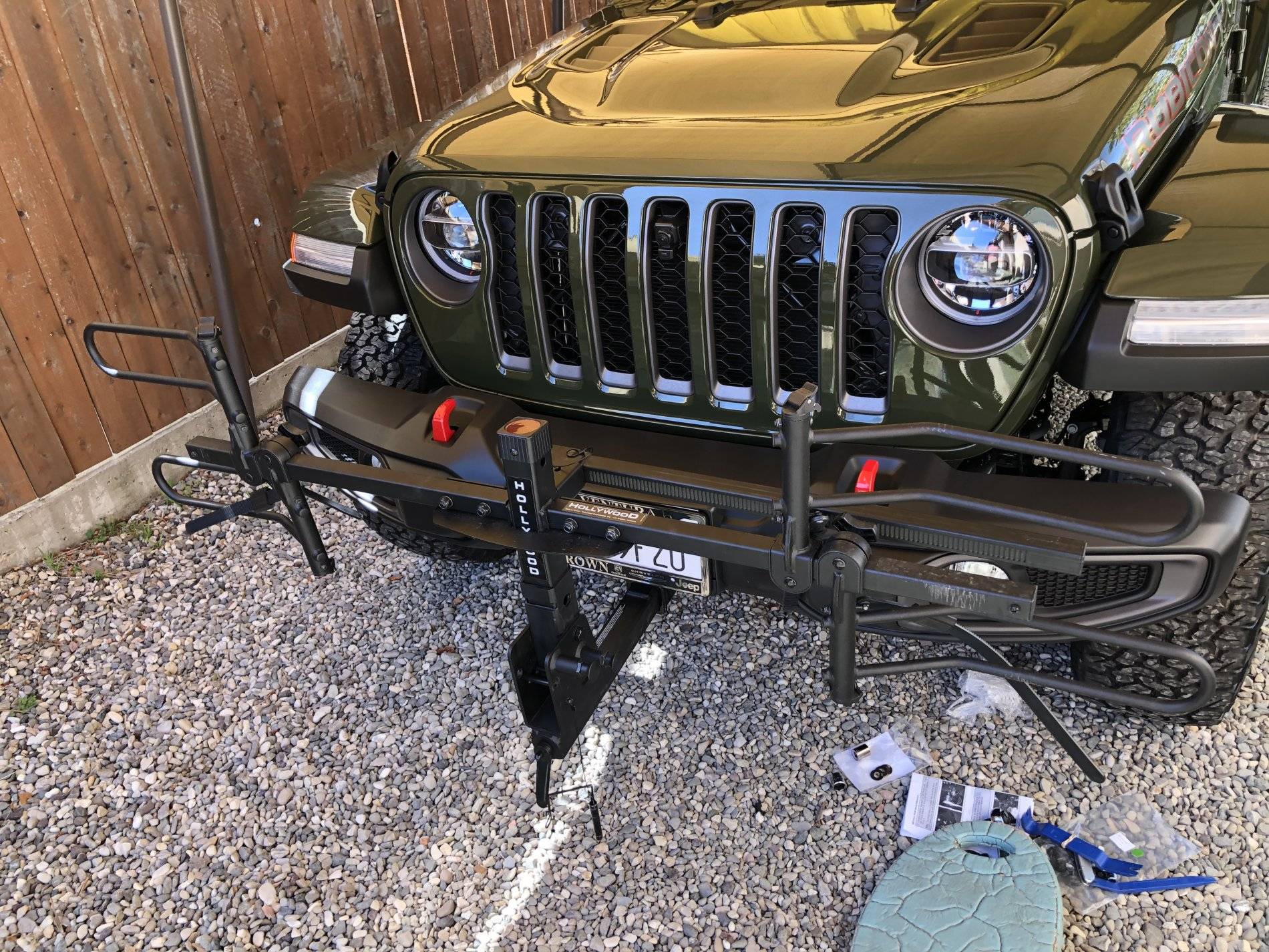 Jeep Wrangler JL Project Front Ebike Transport B710ADF9-2448-40CC-B3F8-8B3CF68156CD
