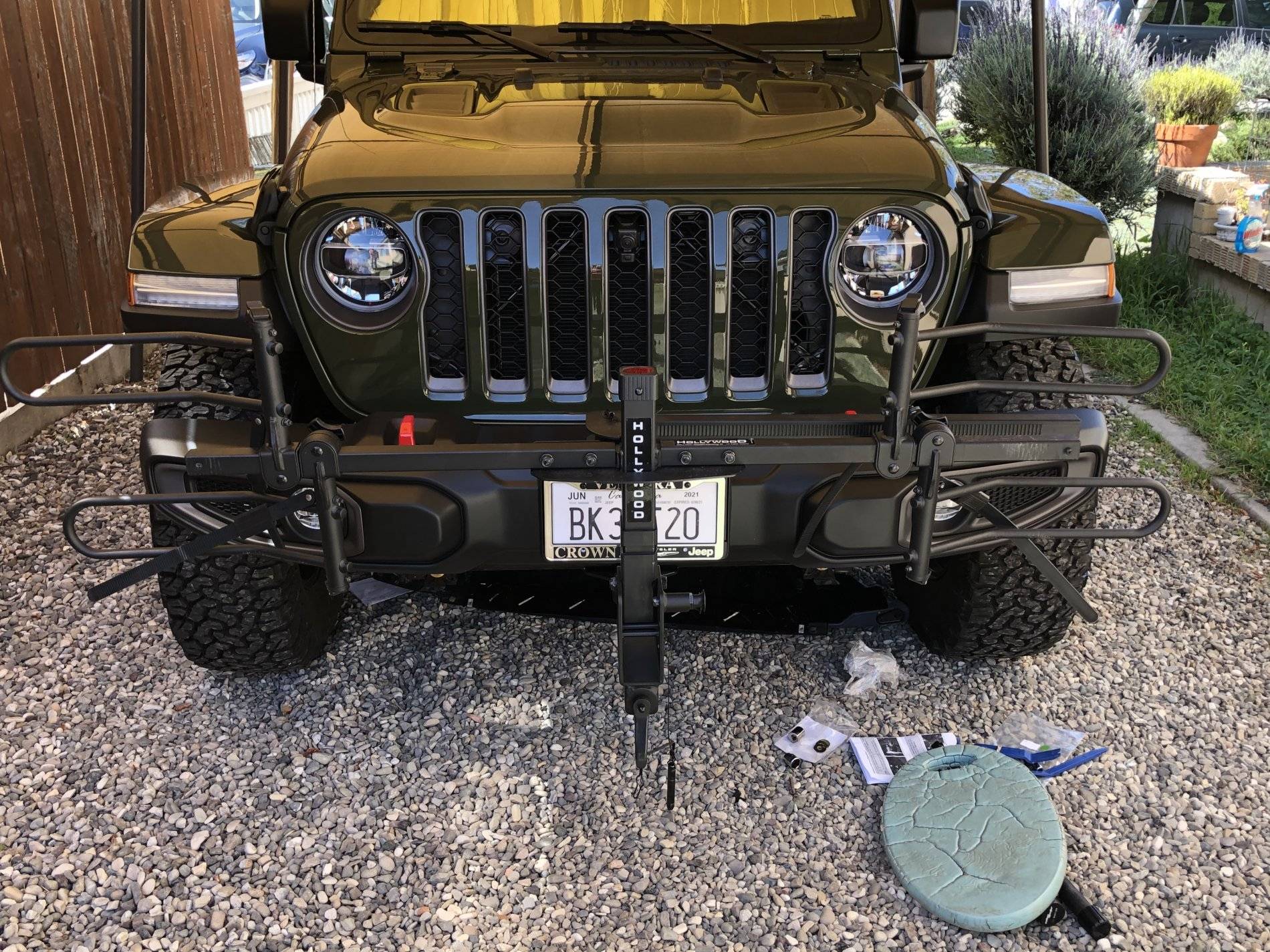 Jeep Wrangler JL Project Front Ebike Transport C27A8893-6002-4DAF-A5B0-E94562A0A143
