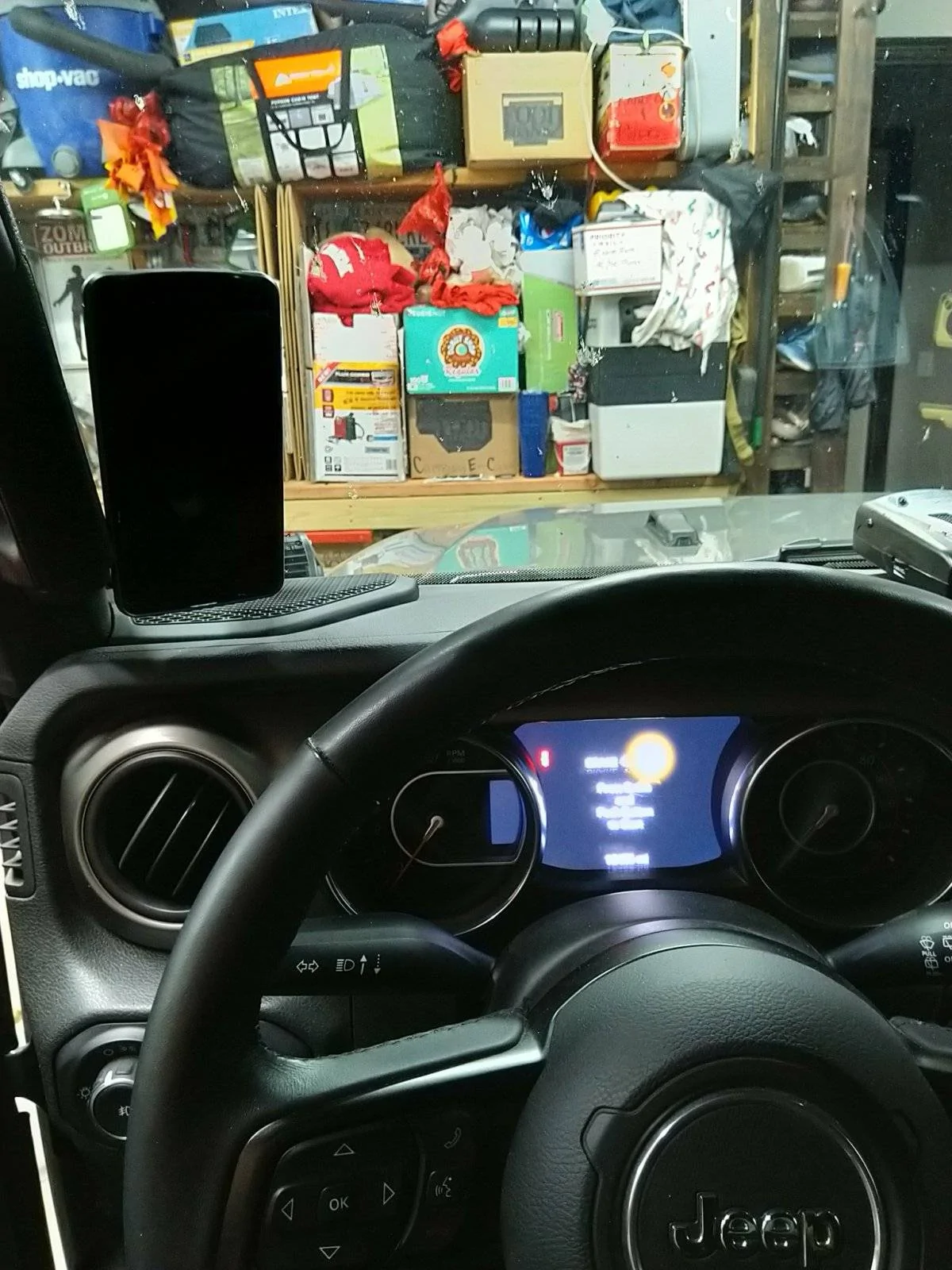 Jeep Wrangler JL Cleanest Phone Mount Solution IMG_20210321_183457