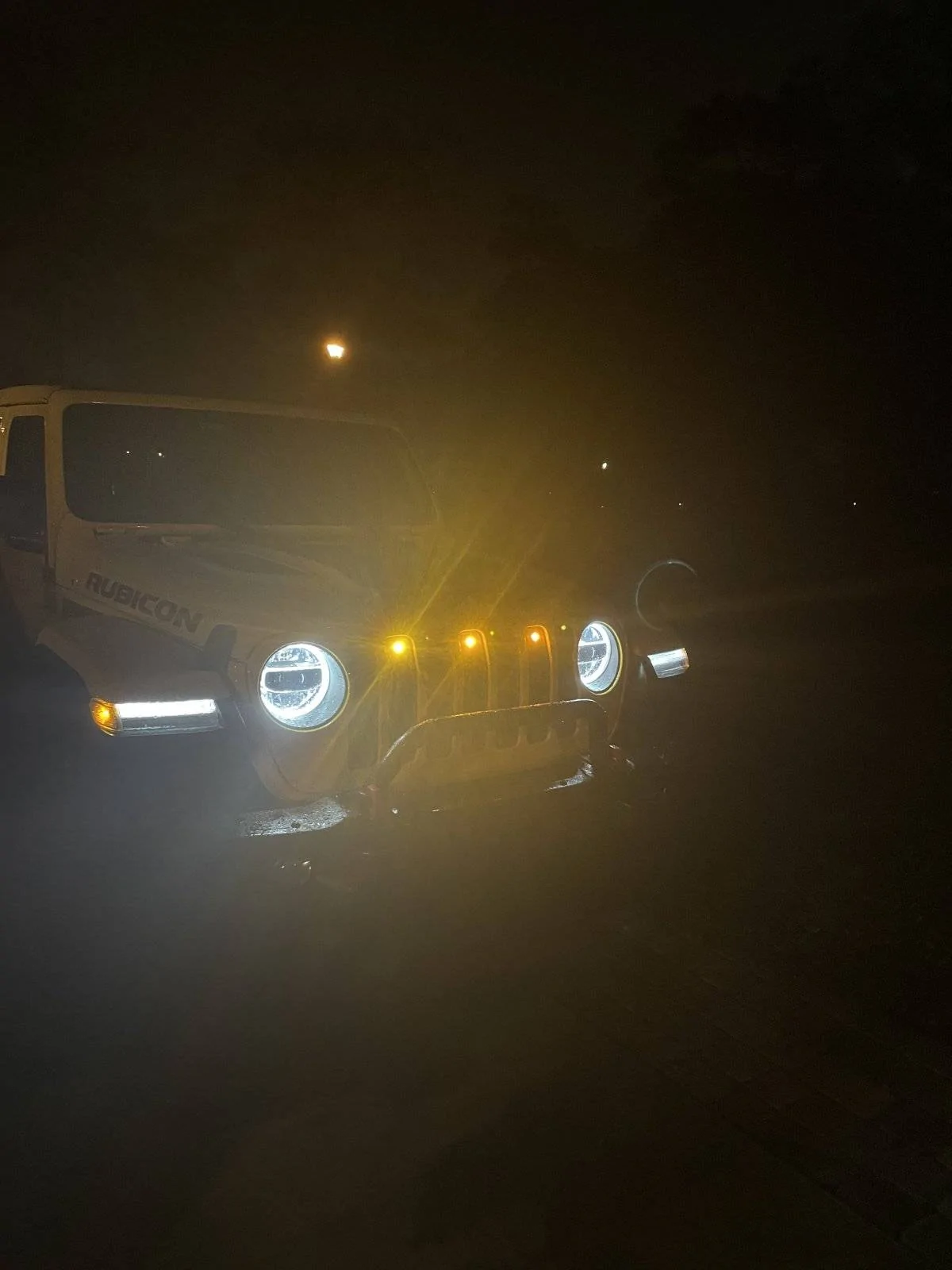Jeep Wrangler JL JL Grille Lights Installed 802B7D1B-82D0-43EC-A0E3-DF668CC6FA89