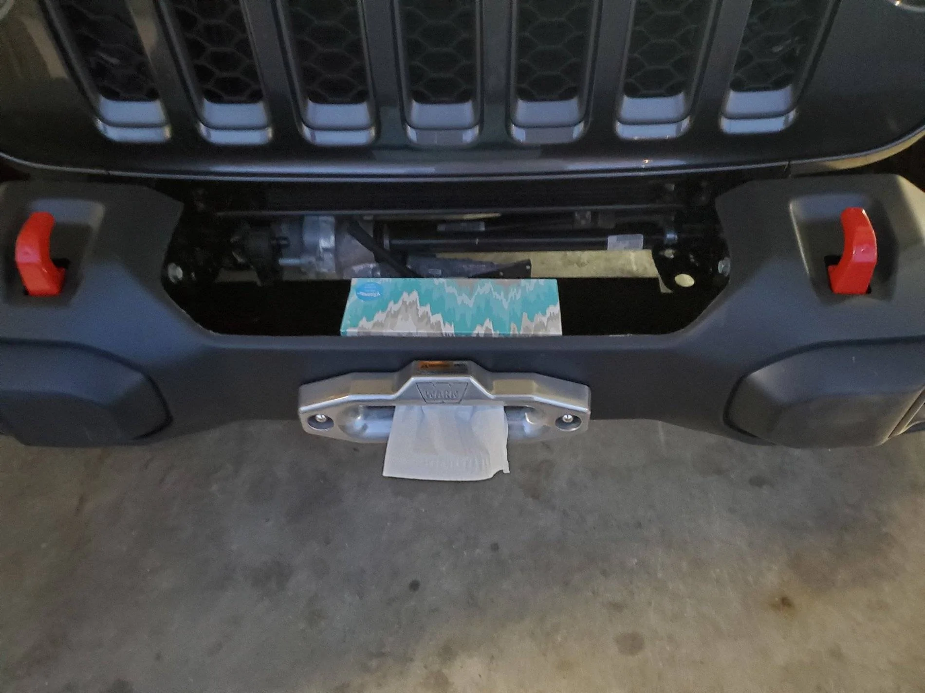 Jeep Wrangler JL Winch Mount for Plastic Bumper 20210320_192258