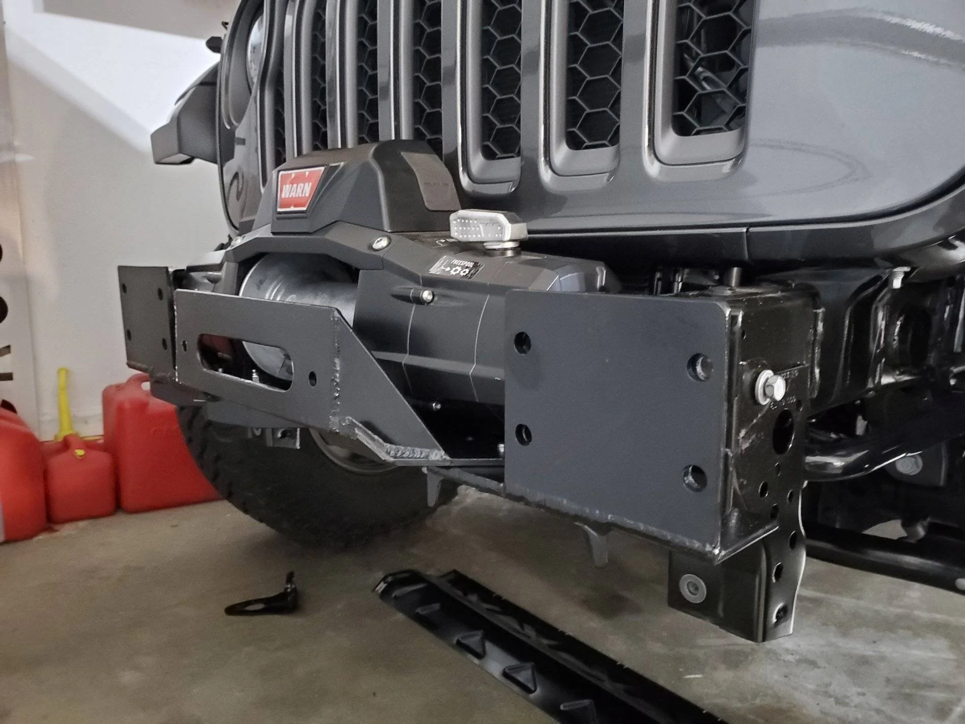Jeep Wrangler JL Winch Mount for Plastic Bumper 20210320_195800