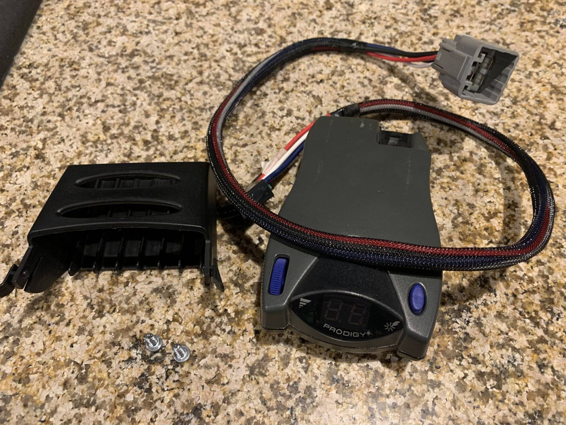 Jeep Wrangler JL Tekonsha Brake Controller and Harness 49457FE6-C417-4769-93E1-1FA53F28DC93
