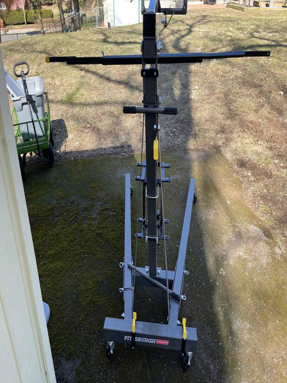 Jeep Wrangler JL Freedom Jack (complete setup) with crane IMG_2098