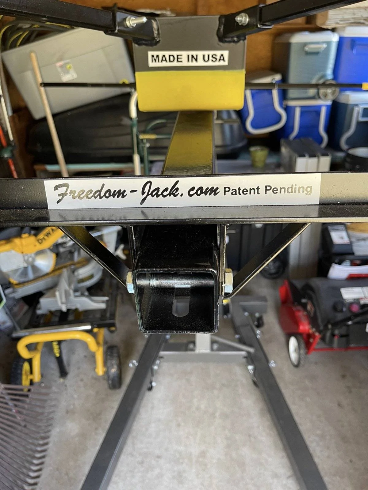 Jeep Wrangler JL Freedom Jack (complete setup) with crane IMG_2090