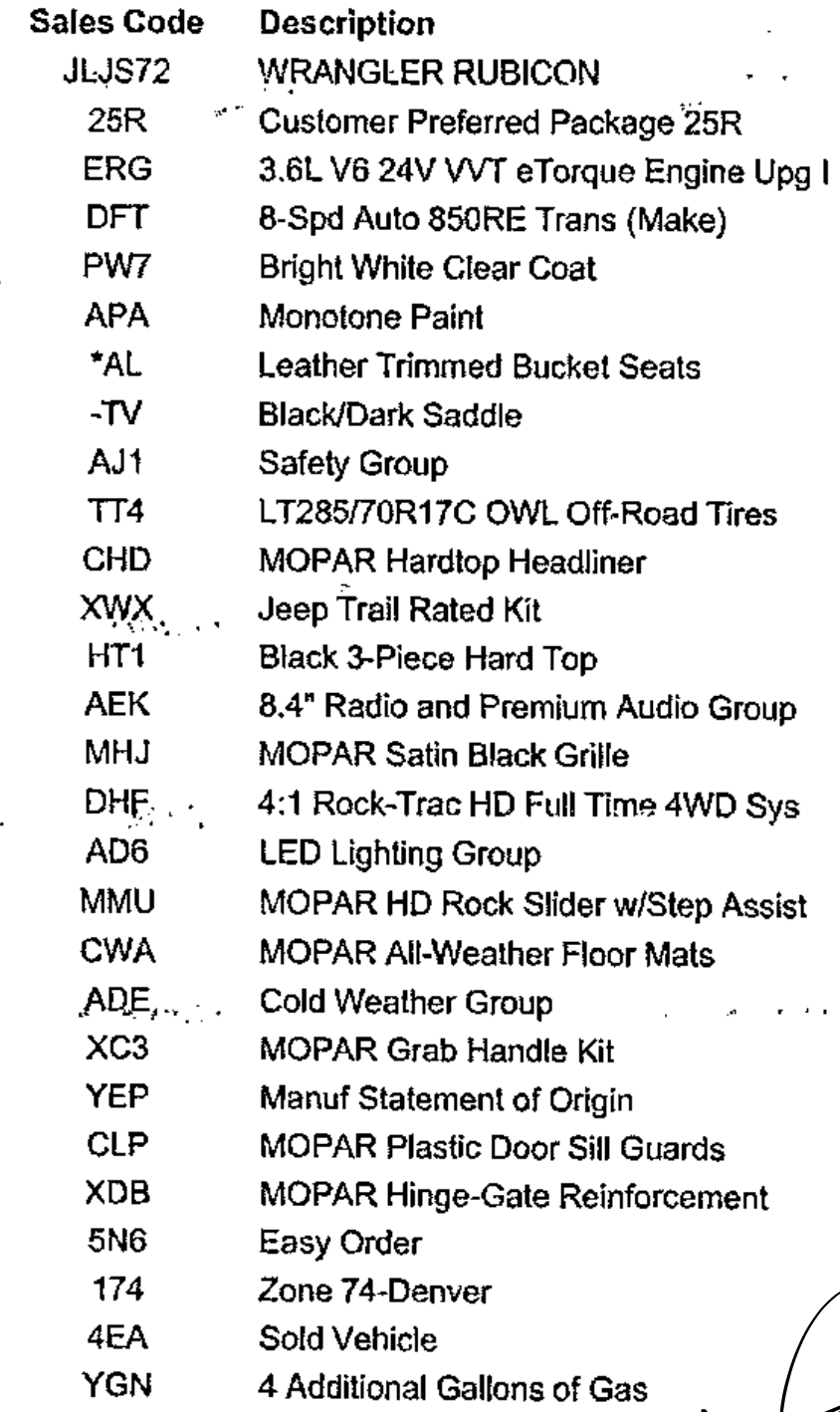 Jeep Wrangler JL Guide: Wrangler Order, Build, Tracking and Delivery Process Screen Shot 2021-03-25 at 10.17.08 PM