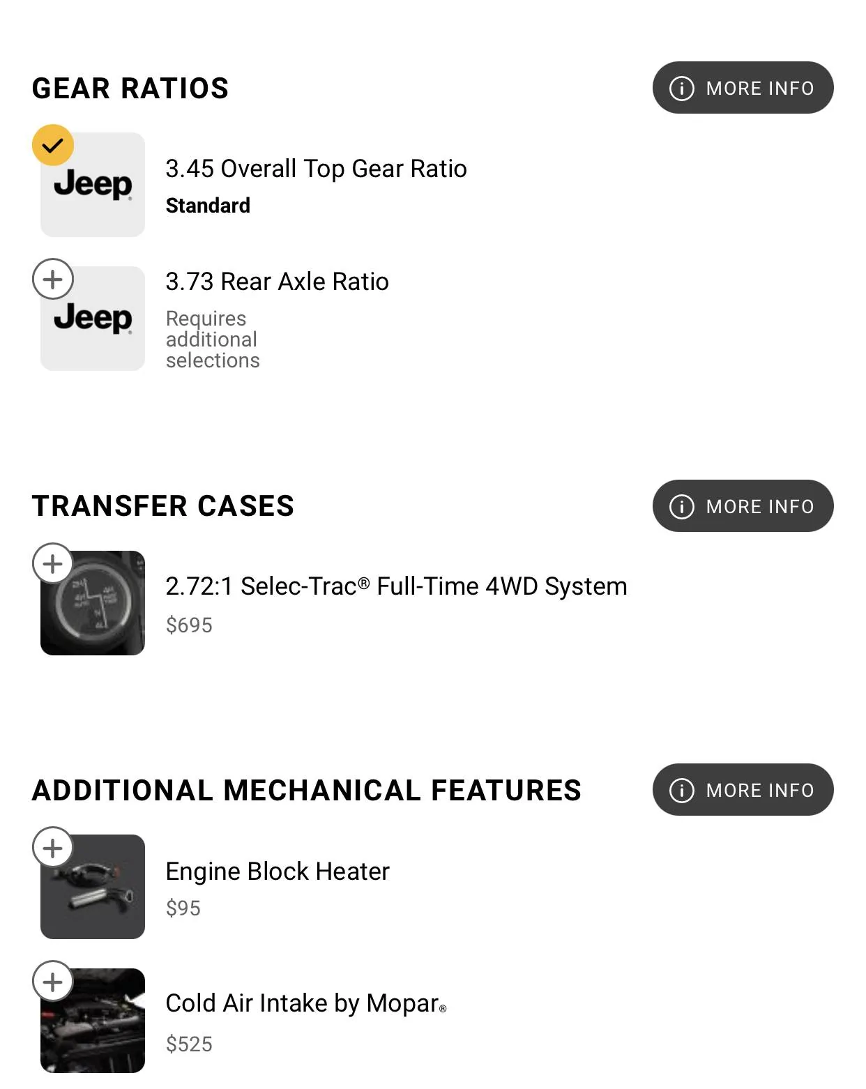 Jeep Wrangler JL Select-Trac Full Time 4WD B32CD17C-E99A-498E-BAA5-F715D513C525