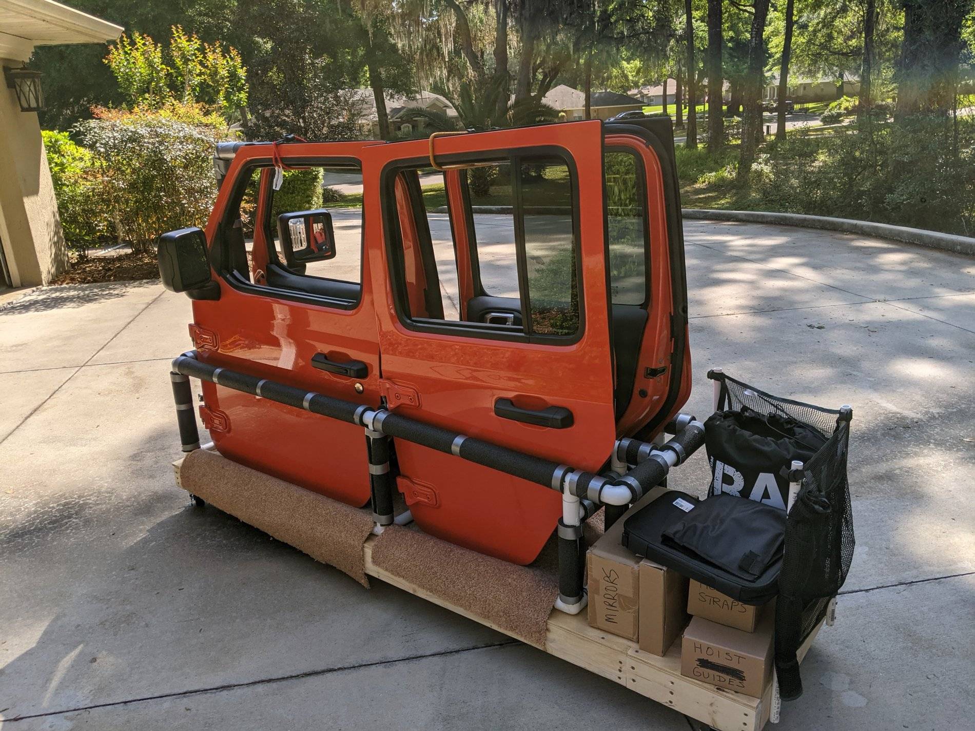 Jeep Wrangler JL Four door cart + storage cubby PXL_20210327_151217340.MP