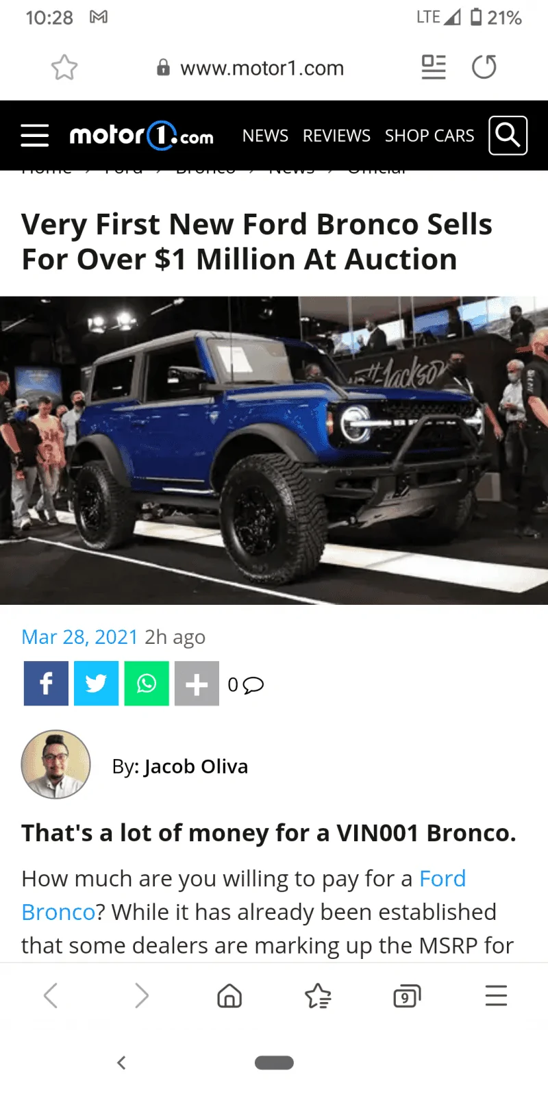 Jeep Wrangler JL Bronco vs Jeep Wrangler mega thread Screenshot_20210328-102810