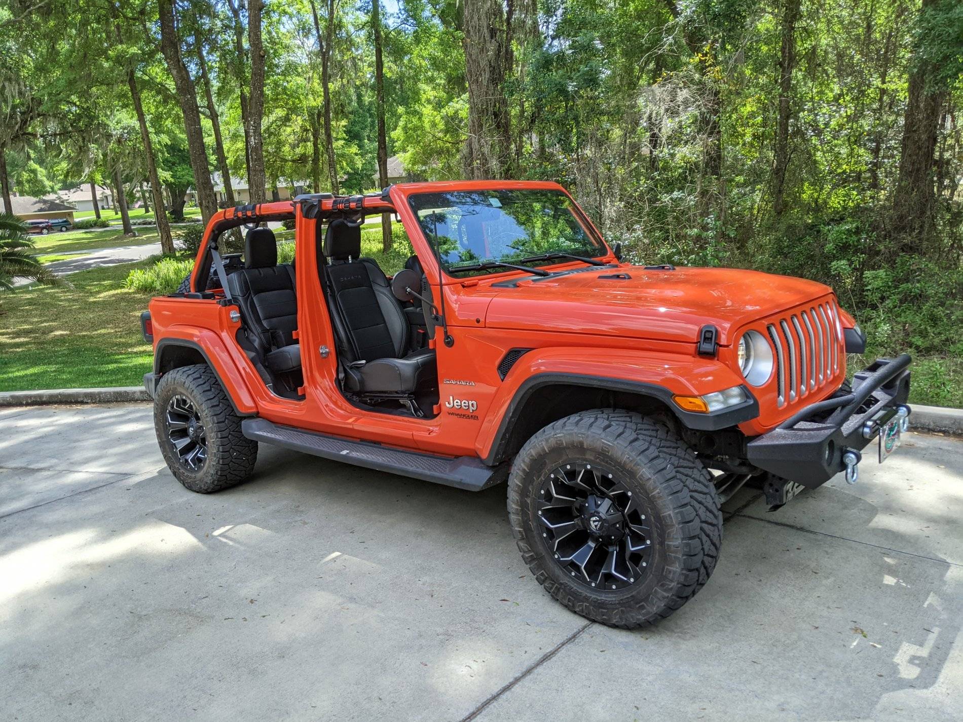 Jeep Wrangler JL Four door cart + storage cubby PXL_20210328_161634233