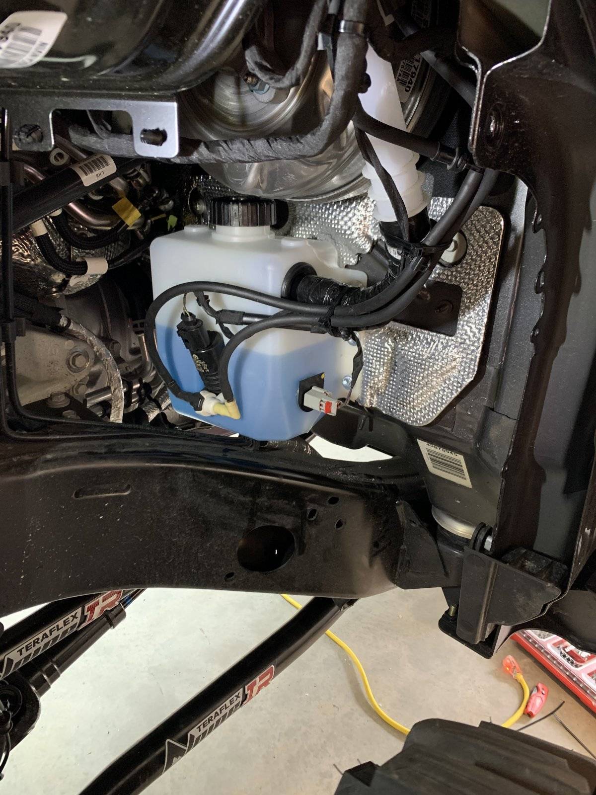 Jeep Wrangler JL Diesel Windshield Washer Reservoir Relocation 83E7F557-2271-47BF-8D71-0B94CB07586C