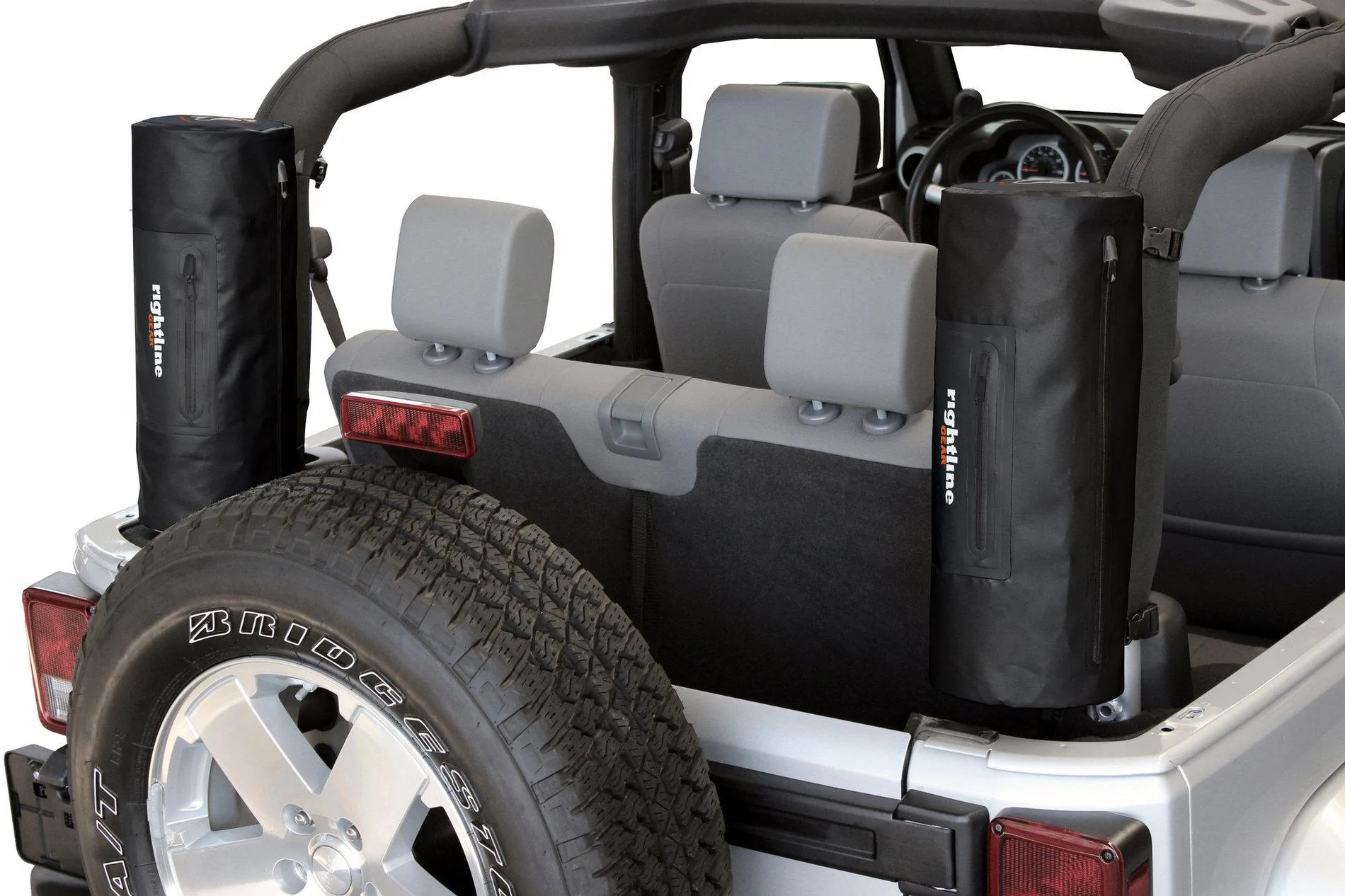 Jeep Wrangler JL Rightline gear rollbar bag rightline-gear-4x4-roll-bar-storage-bag-100J70-B-3