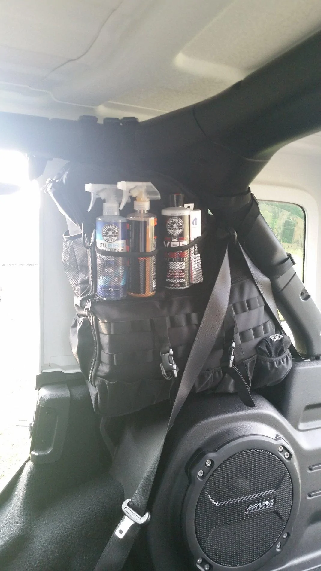 Jeep Wrangler JL Rollbar Storage install pics and review. 20180515_072128