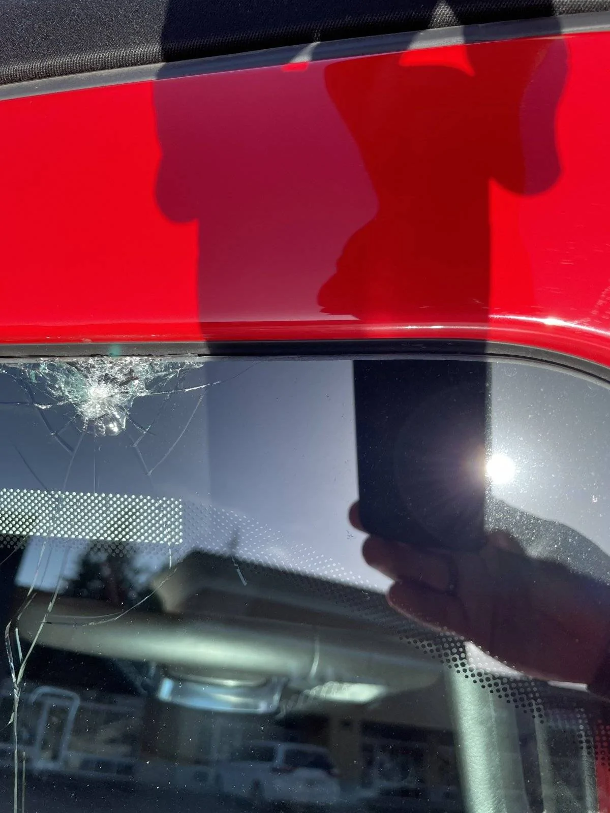 Jeep Wrangler JL Cracked one week in 9C934447-61DB-479A-8AA6-BD7ADADBE725